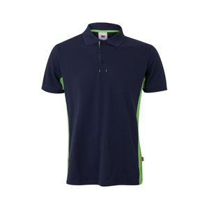 VL SUPAY. Tvåfärgad pikétröja (180g/m²), kortärmad, i bomull (60%) och polyester (40%), miniatyr 10