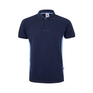 VL SUPAY. Tvåfärgad pikétröja (180g/m²), kortärmad, i bomull (60%) och polyester (40%), miniatyr 7