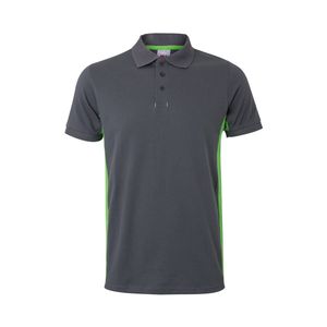 VL SUPAY. Tvåfärgad pikétröja (180g/m²), kortärmad, i bomull (60%) och polyester (40%), miniatyr 6