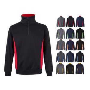 VL SVAROG. Tvåfärgad frottétröja (260g/m²), i polyester (65%) och bomull (35%), miniatyr 1