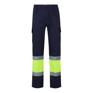 VL POSEIDON. Tvåfärgade byxor i twill med flera fickor (210g/m²), i bomull (20%) och polyester (80%), miniatyr 13