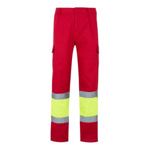 VL POSEIDON. Tvåfärgade byxor i twill med flera fickor (210g/m²), i bomull (20%) och polyester (80%), miniatyr 12