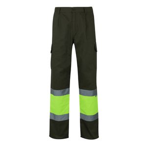 VL POSEIDON. Tvåfärgade byxor i twill med flera fickor (210g/m²), i bomull (20%) och polyester (80%), miniatyr 7