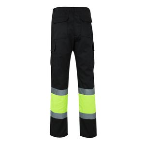 VL POSEIDON LARGE. Tvåfärgade byxor i twill med flera fickor (210g/m²), i bomull (20%) och polyester (80%), miniatyr 2