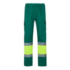 VL POSEIDON LARGE. Tvåfärgade byxor i twill med flera fickor (210g/m²), i bomull (20%) och polyester (80%), miniatyr 10