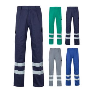 VL ASCLEPIUS. Twillbyxor med flera fickor (200g/m²), i bomull (35%) och polyester (65%), miniatyr 1