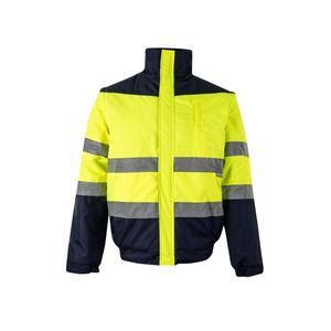 VL JUPITER. Tvåfärgad vadderad jacka (180g/m²) i polyester (100%), med PU-beläggning, miniatyr 3