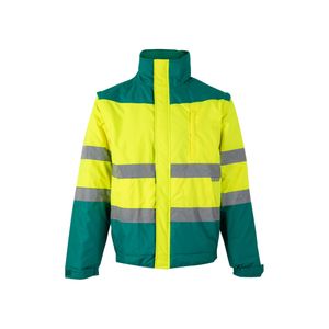 VL JUPITER. Tvåfärgad vadderad jacka (180g/m²) i polyester (100%), med PU-beläggning, miniatyr 7