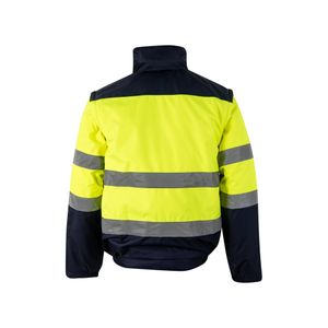 VL JUPITER LARGE. Tvåfärgad vadderad jacka (180g/m²) i polyester (100%), med PU-beläggning