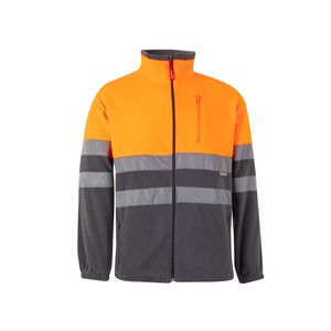 VL EROS. Tvåfärgad fleecejacka (280g/m²), i polyester (100%), miniatyr 8