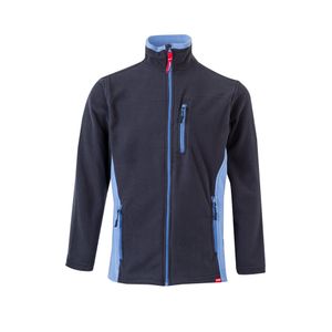 VL GERAS. Tvåfärgad fleecejacka (220g/m²) i polyester (100%), miniatyr 7