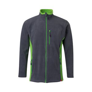 VL GERAS. Tvåfärgad fleecejacka (220g/m²) i polyester (100%), miniatyr 6