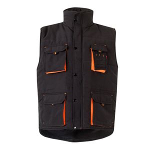 VL NERGAL. Vadderad väst, tvåfärgad, multificka (120g/m²), i polyester (100%), miniatyr 17