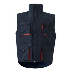 VL NERGAL. Vadderad väst, tvåfärgad, multificka (120g/m²), i polyester (100%), miniatyr 16