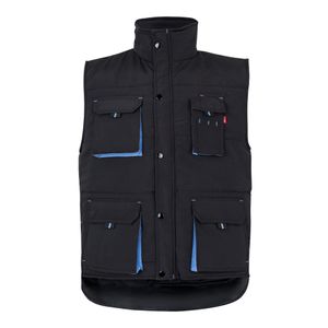 VL NERGAL. Vadderad väst, tvåfärgad, multificka (120g/m²), i polyester (100%), miniatyr 14