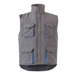 VL NERGAL. Vadderad väst, tvåfärgad, multificka (120g/m²), i polyester (100%), miniatyr 12