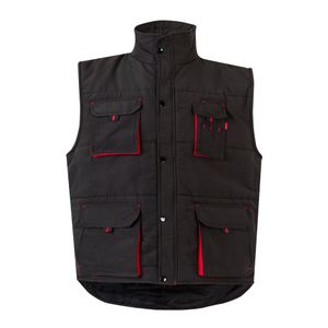 VL NERGAL. Vadderad väst, tvåfärgad, multificka (120g/m²), i polyester (100%), miniatyr 11