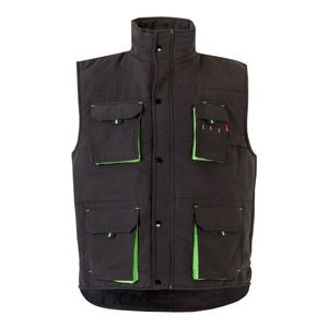 VL NERGAL. Vadderad väst, tvåfärgad, multificka (120g/m²), i polyester (100%), miniatyr 8