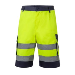 VL HADES. Tvåfärgade bermudashorts med flera fickor (210g/m²), i bomull (20%) och polyester (80%), miniatyr 4