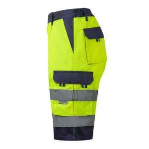 VL HADES. Tvåfärgade bermudashorts med flera fickor (210g/m²), i bomull (20%) och polyester (80%), miniatyr 5