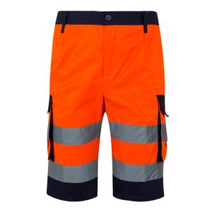VL HADES. Tvåfärgade bermudashorts med flera fickor (210g/m²), i bomull (20%) och polyester (80%), miniatyr 6
