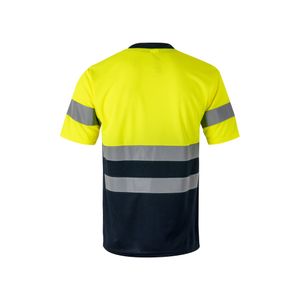 VL BRAHMA LARGE. Tvåfärgad t-shirt (140g/m²), i polyester (100%), miniatyr 2