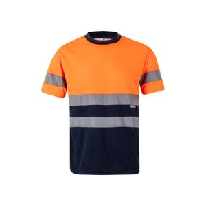 VL BRAHMA LARGE. Tvåfärgad t-shirt (140g/m²), i polyester (100%), miniatyr 6