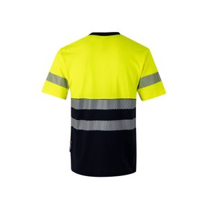 VL BASTET. Tvåfärgad piké-T-shirt (150g/m²), i bomull (55%) och polyester (45%), miniatyr 2