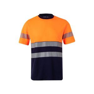 VL BASTET. Tvåfärgad piké-T-shirt (150g/m²), i bomull (55%) och polyester (45%), miniatyr 6