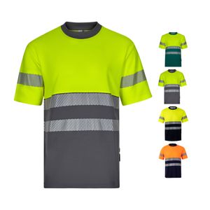 VL BASTET. Tvåfärgad piké-T-shirt (150g/m²), i bomull (55%) och polyester (45%), miniatyr 1