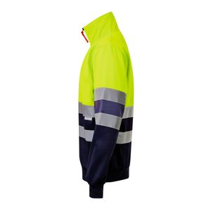 VL THOR. Tvåfärgad sweatshirt (300g/m²) i polyesterfleece (100%), miniatyr 5