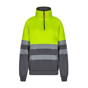 VL THOR. Tvåfärgad sweatshirt (300g/m²) i polyesterfleece (100%), miniatyr 8