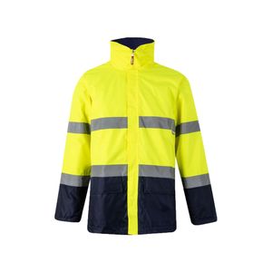 VL THEMIS. Tvåfärgad parkas (190g/m²), i polyester (100%), med PU-beläggning, miniatyr 4