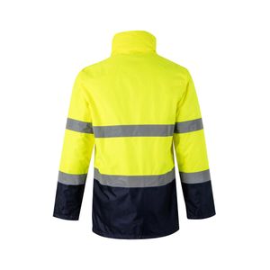 VL THEMIS. Tvåfärgad parkas (190g/m²), i polyester (100%), med PU-beläggning