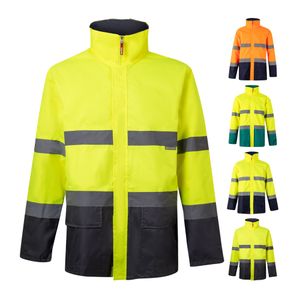 VL THEMIS LARGE. Tvåfärgad parkas (190g/m²), i polyester (100%), med PU-beläggning
