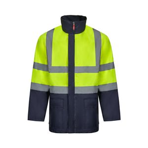 VL JUNO. Tvåfärgad 4-i-1 parkas (180g/m²), i polyester (100%) med PU-beläggning, miniatyr 4