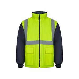 VL JUNO. Tvåfärgad 4-i-1 parkas (180g/m²), i polyester (100%) med PU-beläggning, miniatyr 5