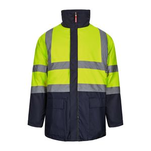 VL JUNO LARGE. Tvåfärgad 4-i-1 parkas (180g/m²), i polyester (100%) med PU-beläggning, miniatyr 3