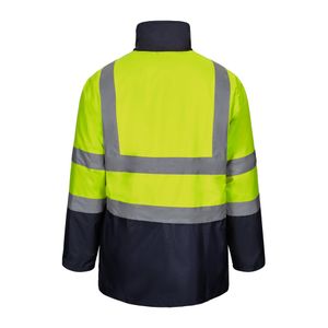 VL JUNO LARGE. Tvåfärgad 4-i-1 parkas (180g/m²), i polyester (100%) med PU-beläggning, miniatyr 4