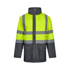VL JUNO LARGE. Tvåfärgad 4-i-1 parkas (180g/m²), i polyester (100%) med PU-beläggning, miniatyr 8