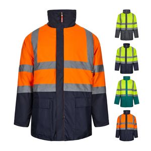 VL JUNO LARGE. Tvåfärgad 4-i-1 parkas (180g/m²), i polyester (100%) med PU-beläggning, miniatyr 1