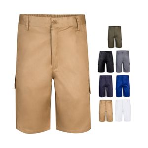 VL CHIONE. Bermudashorts i twill med flera fickor (200g/m²), i bomull (35%) och polyester (65%), miniatyr 1