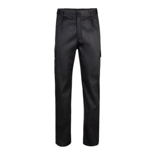 VL MABON. Twillbyxor med flera fickor (200g/m²), i bomull (35%) och polyester (65%)
