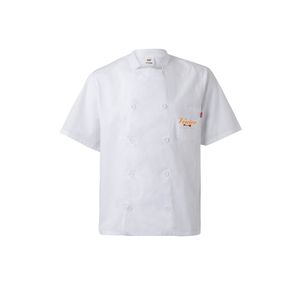 VL DURGA. Kortärmad poplin (110g/m²) köksjacka i bomull (35%) och polyester (65%), miniatyr 3