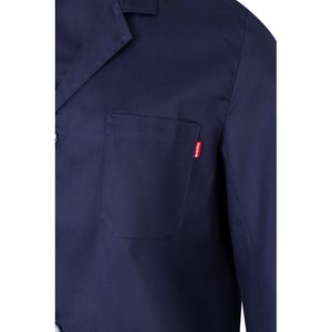 VL DANU. Twillblus (175g/m²), i bomull (35%) och polyester (65%)