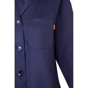 VL RAMA. Långärmad smock i twill (175g/m²), i bomullstwill (35%) och polyester (65%), miniatyr 5