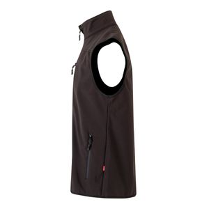 VL VARUNA. Soft shell-väst (280g/m²), med polärt foder, i polyester (94%) och elastan (6%), miniatyr 5