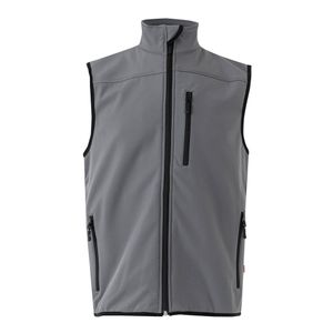 VL VARUNA. Soft shell-väst (280g/m²), med polärt foder, i polyester (94%) och elastan (6%), miniatyr 7