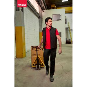 VL VARUNA. Soft shell-väst (280g/m²), med polärt foder, i polyester (94%) och elastan (6%), miniatyr 3