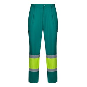 VL ARTEMIS. Tvåfärgade byxor, i twill (190g/m²), bomull (20%) och polyester (80%), miniatyr 7